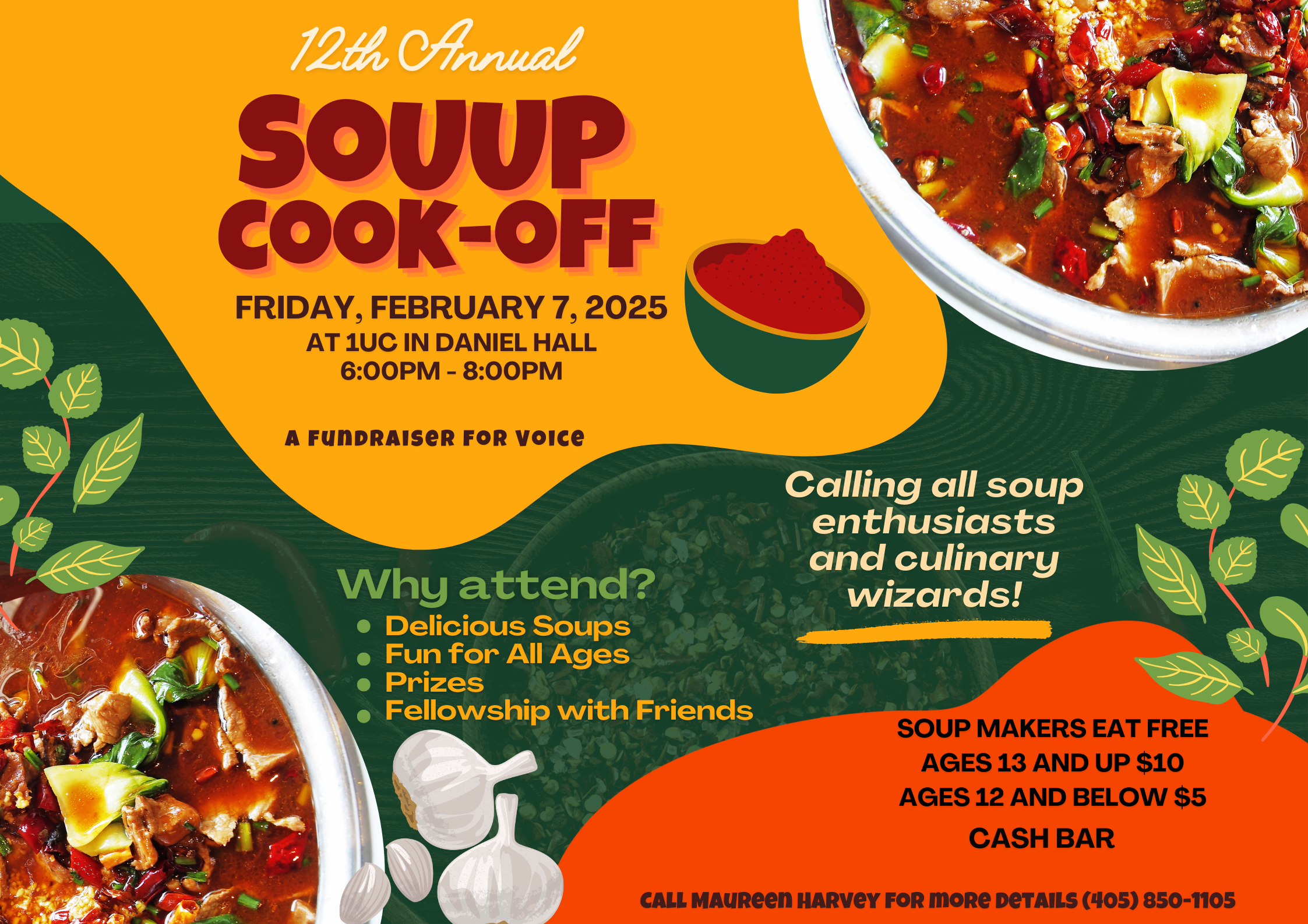 VOICE SoUUp Cookoff (fundraiser for VOICE)