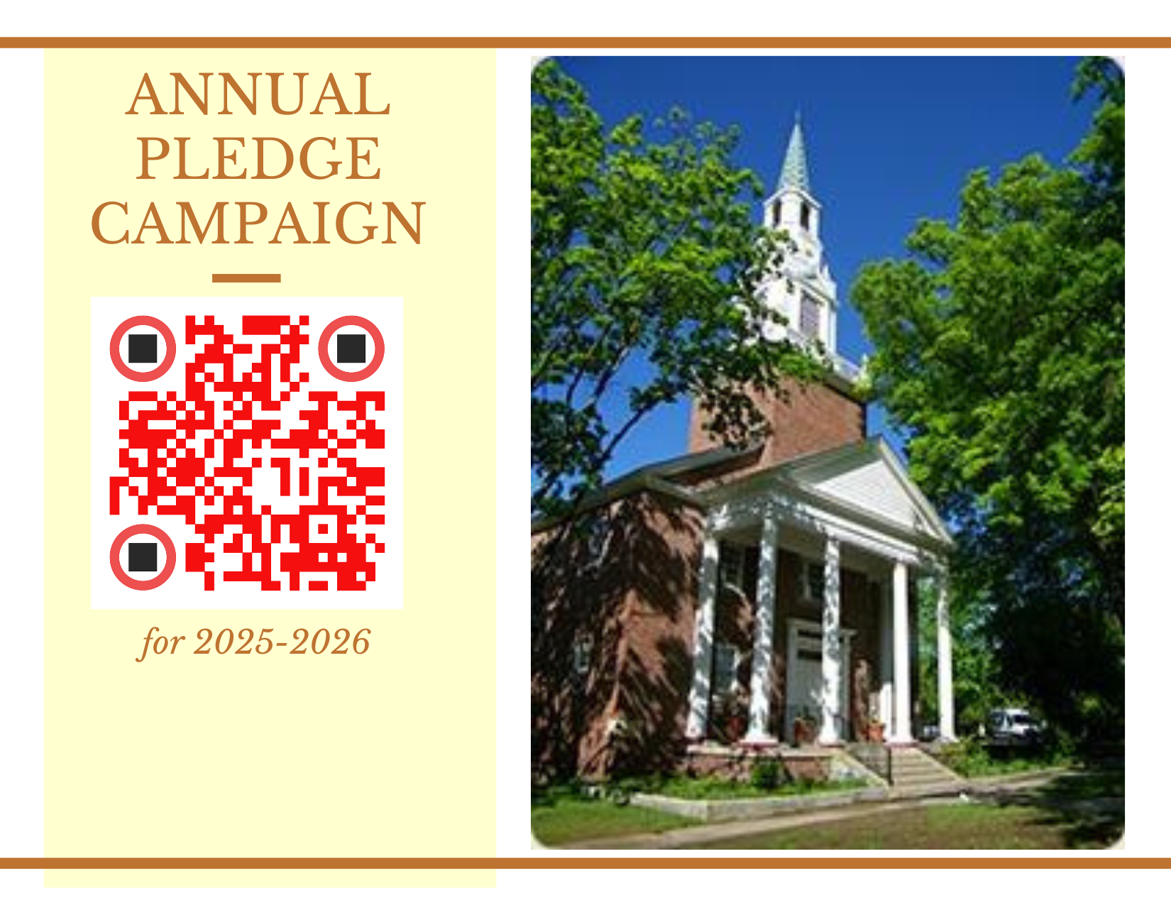 Annual Pledge Campaign is still going!